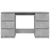 Schreibtisch Angelus 140x50x77cm betongrau (Holz)