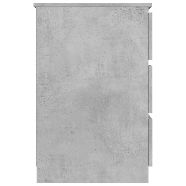 Schreibtisch Angelus 140x50x77cm betongrau (Holz)