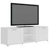 Weißes TV-Lowboard Filodel 120x34x37cm (Holz)