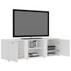 Weißes TV-Lowboard Filodel 120x34x37cm (Holz)
