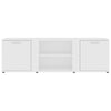 Weißes TV-Lowboard Filodel 120x34x37cm (Holz)