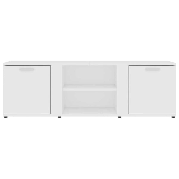 Weißes TV-Lowboard Filodel 120x34x37cm (Holz)