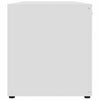 Weißes TV-Lowboard Filodel 120x34x37cm (Holz)