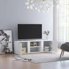 Weißes TV-Lowboard Filodel 120x34x37cm (Holz)