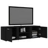 Schwarzes TV-Möbel Filodel 120x34x37cm (Holz)