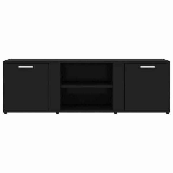 Schwarzes TV-Möbel Filodel 120x34x37cm (Holz)