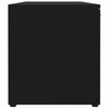 Schwarzes TV-Möbel Filodel 120x34x37cm (Holz)