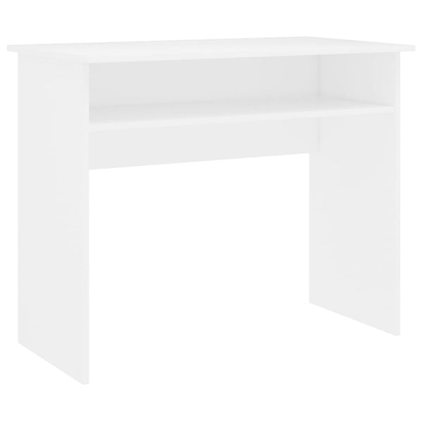 Weißer Schreibtisch Agafia 90x50x74cm (Holz)
