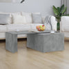 Betoninharmaa sohvapöytä Mitana 150x50x35cm (lastulevy)