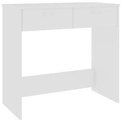 Weißer Schreibtisch Carolica 80x40x75cm (Holz)