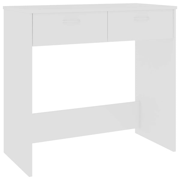 Weißer Schreibtisch Carolica 80x40x75cm (Holz)