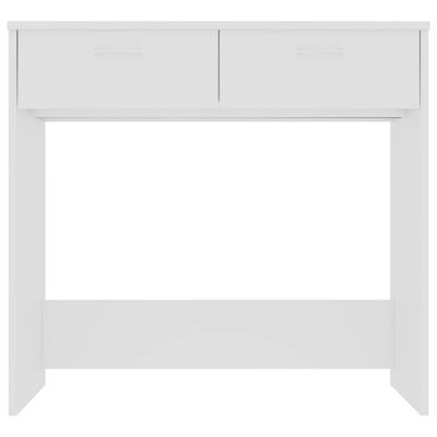 Weißer Schreibtisch Carolica 80x40x75cm (Holz)