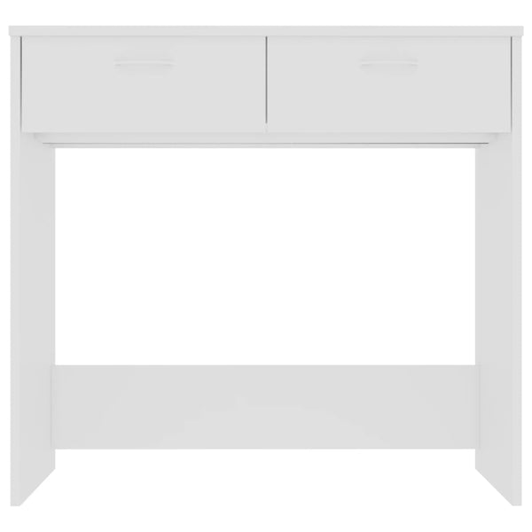 Weißer Schreibtisch Carolica 80x40x75cm (Holz)