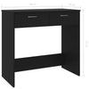 Schwarzer Schreibtisch Carolica 80x40x75cm (Spanplatte)