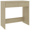 Schreibtisch Sonoma-Eiche Carolica 80x40x75cm (Spanplatte)