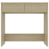 Schreibtisch Sonoma-Eiche Carolica 80x40x75cm (Spanplatte)