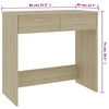 Schreibtisch Sonoma-Eiche Carolica 80x40x75cm (Spanplatte)
