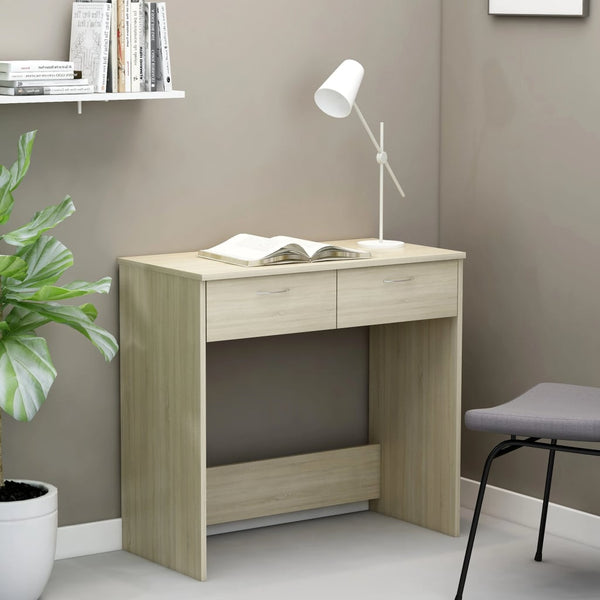 Schreibtisch Sonoma-Eiche Carolica 80x40x75cm (Spanplatte)