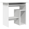 Weißer Schreibtisch Seiden 80x45x74cm (Holz)