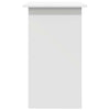 Weißer Schreibtisch Seiden 80x45x74cm (Holz)