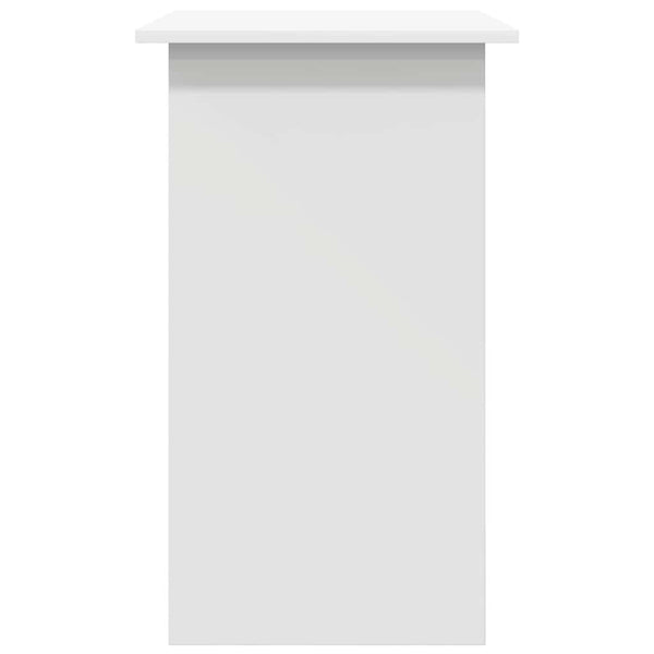 Weißer Schreibtisch Seiden 80x45x74cm (Holz)
