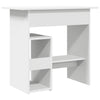 Weißer Schreibtisch Seiden 80x45x74cm (Holz)