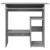 Betongrauer Schreibtisch Seiden 80x45x74cm (Holz)