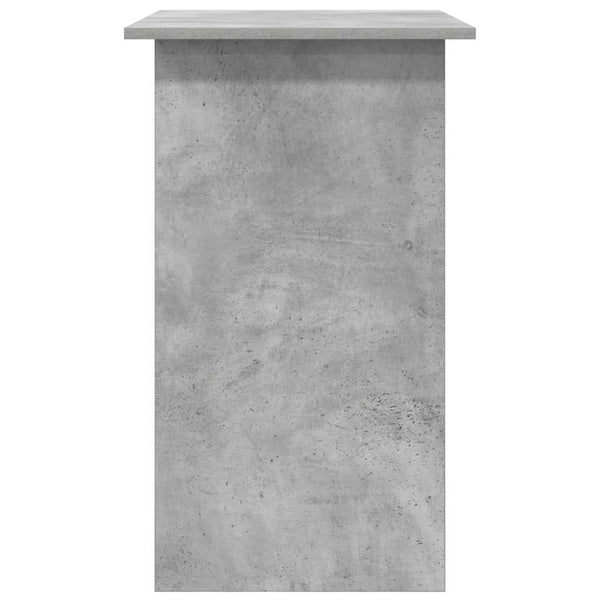 Betongrauer Schreibtisch Seiden 80x45x74cm (Holz)