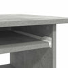 Betongrauer Schreibtisch Seiden 80x45x74cm (Holz)