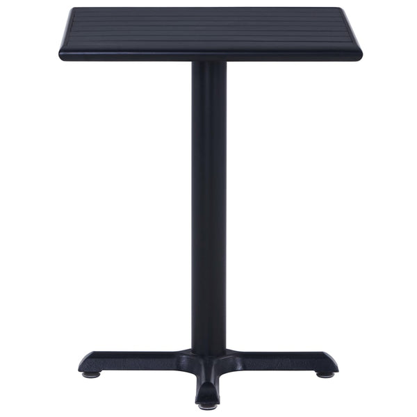 Schwarzer Gartentisch Perisada 60x60x75cm
