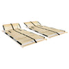 Lattenroste Sheilah 28 Latten 7 Zonen 90x200cm (2 Stück)