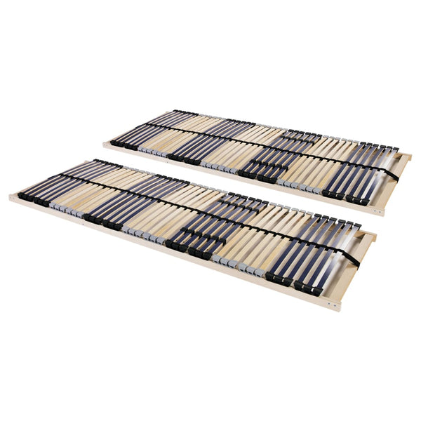 Lattenroste Nani 42 Leisten 7 Zonen 90x200cm (2 Stück)