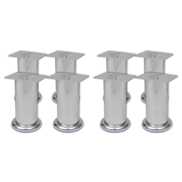 Kromi sohvanjalat Florianda 120 mm (8 kpl pyöreät)