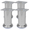 Kromi sohvanjalat Florianda 120 mm (8 kpl pyöreät)