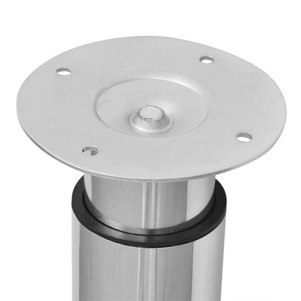 Verchromte Teleskop-Tischbeine Velva 710 mm – 1.100 mm (4 Stk.)