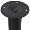 Schwarze Teleskop-Tischbeine Velva 710 mm-1100 mm (4 Stück)