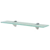 50x10cm schwebende Glasregale Florilina 8 mm (2 Stück)