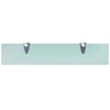 50x10cm schwebende Glasregale Florilina 8 mm (2 Stück)
