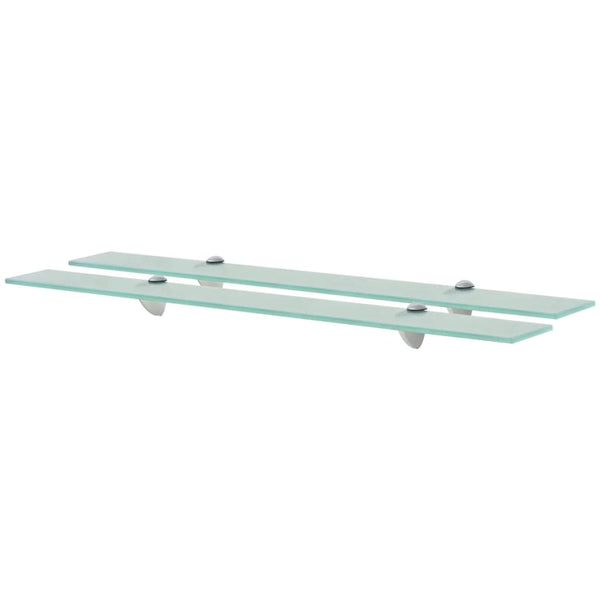 Florilina schwimmende Glasregale 80x10 cm 8 mm (2 St.)