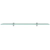 Florilina schwimmende Glasregale 80x10 cm 8 mm (2 St.)