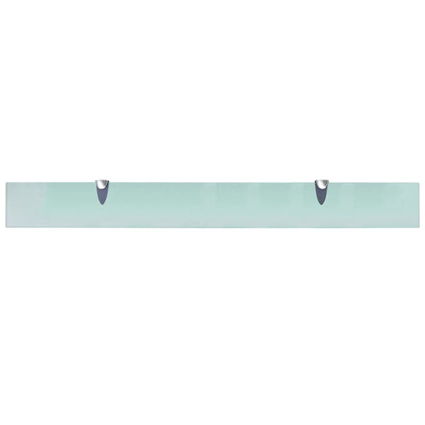 90x10cm schwebende Glasregale Florilina 8 mm (2 Stück)