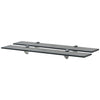 Glas-Wandregale 70x10cm 8mm Florilina (2 St.)
