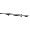Glas-Wandregale 70x10cm 8mm Florilina (2 St.)