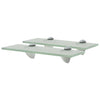 Florilina 30x10cm 8mm Glas-Schwimmregale (2 Stück)