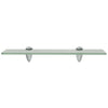 Glas-Schweberegale 40x10cm 8 mm Florilina (2 Stück)