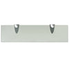 Glas-Schweberegale 40x10cm 8 mm Florilina (2 Stück)