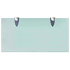 Glas-Schweberegale 40x20cm Ermalai 8 mm (2 St.)