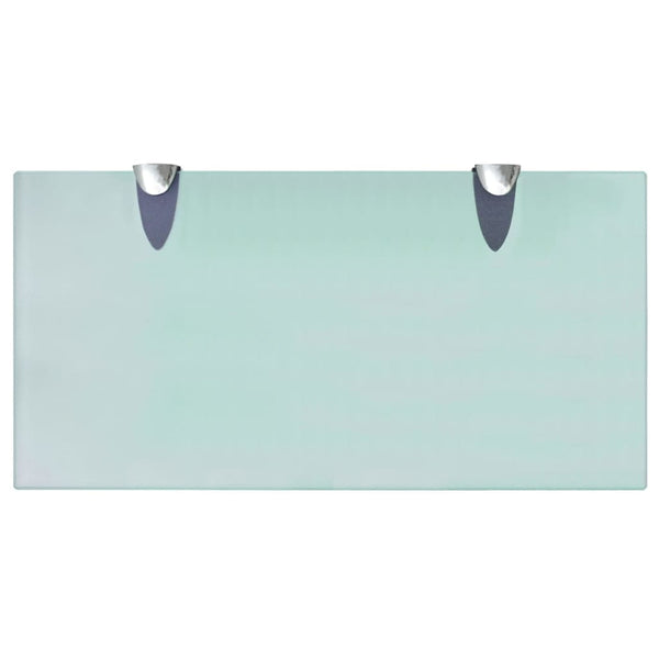 Glas-Schweberegale 40x20cm Ermalai 8 mm (2 St.)