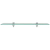 Schwebende Regale Ermalai 60x20cm aus 8 mm Glas (2 Stück)