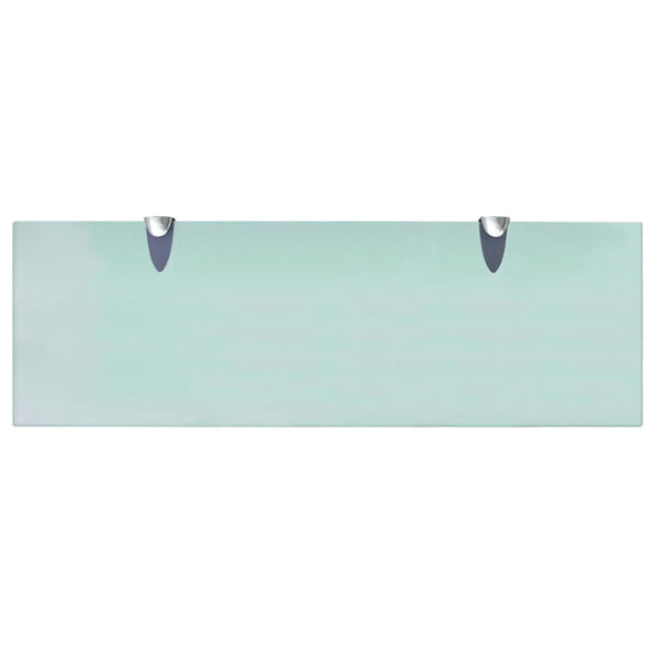Schwebende Regale Ermalai 60x20cm aus 8 mm Glas (2 Stück)